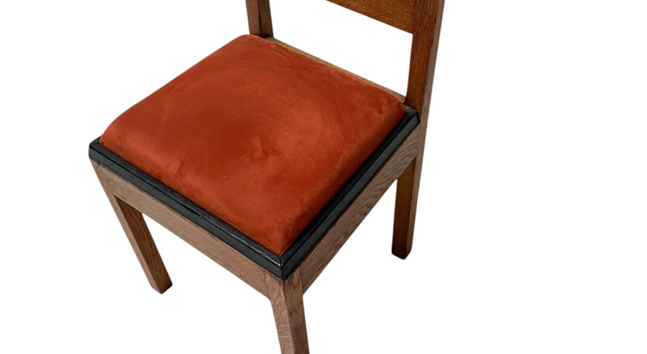 Art Deco Modernist Side Chair by Jan Brunott, 1920s